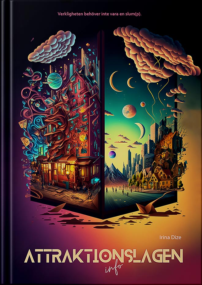 Omslagsbild för e-boken attraktionslagen.info, en introduktion till attraktionslagen